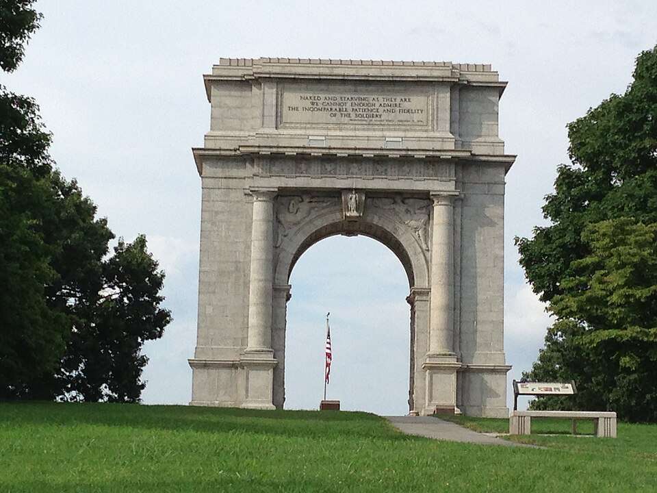 The National Memorial Arch at Valley Forge